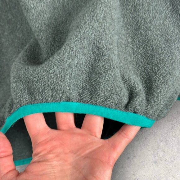 Patagonia T-Snap Synchilla Fleece Grey Blue Size XS Womens Hiking Sweater Top - Picture 11 of 14